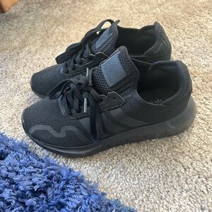Black Athletic Adidas Sneakers